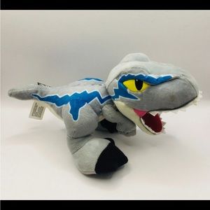 Jurassic World  Velociraptor Blue Plush Dinosaur Toy Doll 2021 Mattel Clean 6"